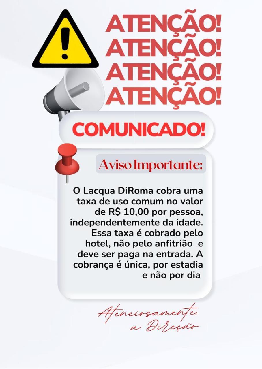 Apto Completo Com Parque Aquatico 24 Horas Lacqua Diroma Caldas Novas Exterior photo